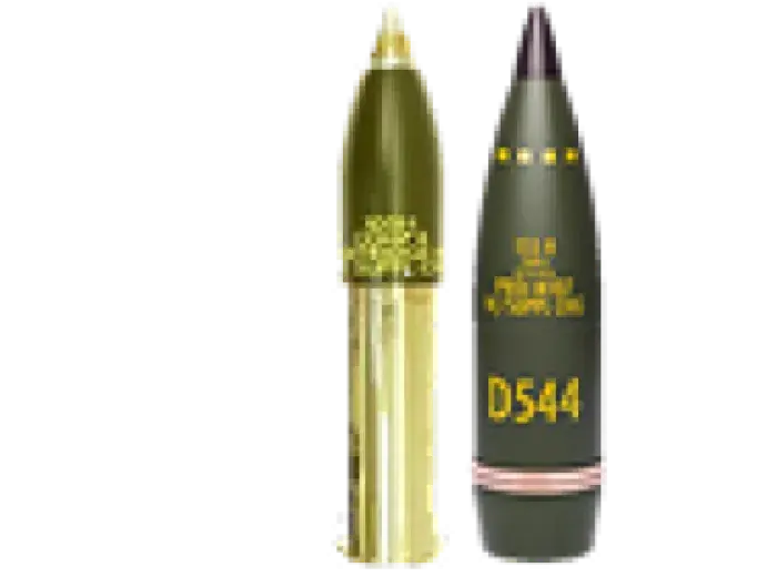 Full-caliber range of artillery rounds, manufactured to NATO standards. Compatible with all major artillery platforms.